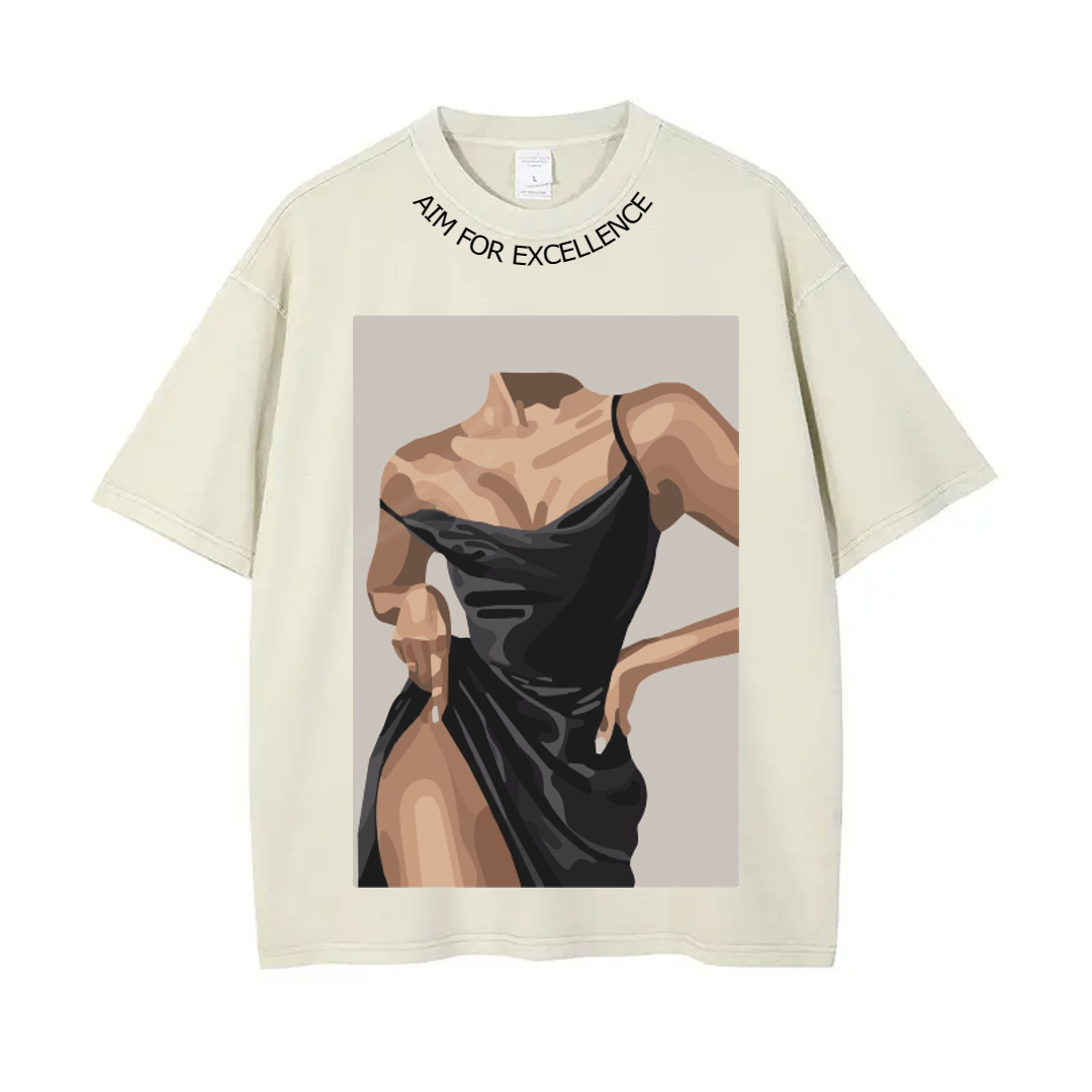 T-Shirt Glamour Silhouette